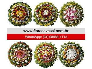 Coroa de flores Grupo Zelo BH coroas para velório Memorial Grupo Zelo Belo Horizonte