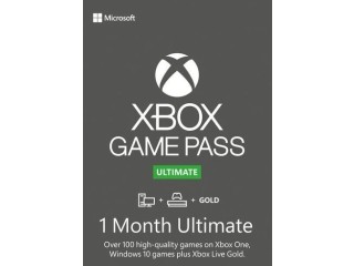 Game pass ultimate1 mês