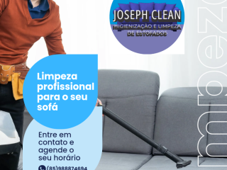 Joseph Clean higienização e limpeza estofados