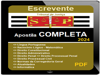 Escrevente Técnico Judiciário - TJ - São Paulo - Apostila - PDF