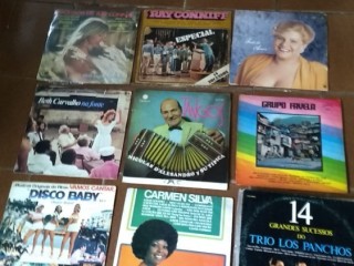 Lote de discos de vinil