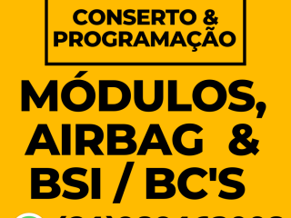 Venda, Conserto, reparo, manutenção e programação de Módulo