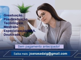 Curso Universitário EaD - Pague só após pronto