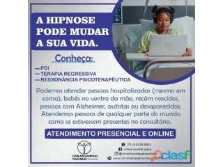 HIPNOTERAPIA FEIRA DE SANTANA whatsapp PRESENCIAL e ONLINE